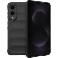 Custodia per Samsung Galaxy S25 Edge S937, Techsuit, Magic Shield, Nera — 3