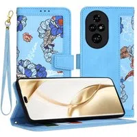 Custodia per Honor 200 Pro, Techsuit, FlipCraft, Blu — 3