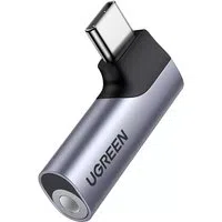 Adattatore Audio USB-C - 3.5mm UGREEN CM460 (20194) Angolato, Grigio — 3