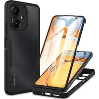 Custodia per Xiaomi Redmi 13C 5G, Techsuit, ColorVerse 360, Nera — 3