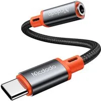 Adattatore Audio USB-C - 3.5mm McDodo CA-7561, Nero — 3
