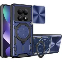 Custodia per Xiaomi Poco M8 / Redmi Note 15 5G / Note 15 4G, Techsuit, CamGuard Pro, Blu — 3