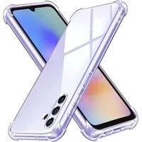 Custodia per Samsung Galaxy A05s A057, Techsuit, Shockproof Clear, Trasparente — 3