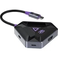 Hub USB-C Proove Spectre, 5in1, Grigio HBPG10221205 — 3