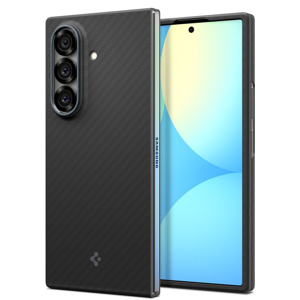 Spigen Custodia per Samsung Galaxy Z Fold7 F966, Spigen, Air Skin, Nera ACS09555