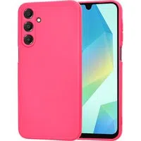 Custodia per Samsung Galaxy A16 5G A166 / A16 4G A165, Techsuit, SoftFlex, Rosa Scuro — 3