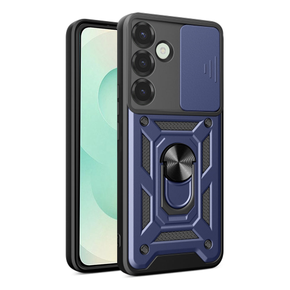 Techsuit Custodia per Samsung Galaxy S25+ S936, Techsuit, CamShield, Blu