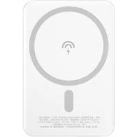 Batteria Esterna Wireless Dudao K14S, 5000mAh, 10W, PD + QI, 1 x QI - 1 x USB-C, Bianca — 3
