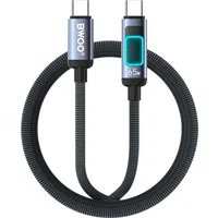 Cavo Dati e Ricarica USB-C - USB-C BWOO X324CC Display, 65W, 1m, Nero — 3