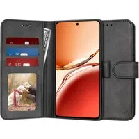 Custodia per Oppo Reno12 FS 5G / Reno12 FS 4G / Reno12 F 4G / Reno12 F, Techsuit, Diary Book, Nera — 3