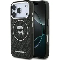 Custodia MagSafe per Apple iPhone 17 Pro, Karl Lagerfeld, IML Karl`s Head, Nera — 3