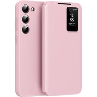 Techsuit Custodia per Samsung Galaxy S23 S911, Techsuit, SmartView, Rosa — 2