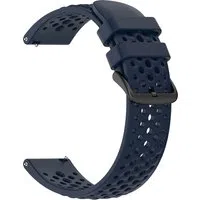 Cinturino Techsuit W083 per Amazfit Watch / Samsung Watch Series, 22mm, Blu Navy — 3
