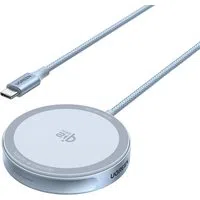 Caricabatterie Wireless UGREEN MagFlow, 25W, Blu — 3