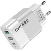 Caricatore da rete Techsuit CHPD131, 33W, 6.6A, 1 x USB-A - 1 x USB-C, Bianco — 3