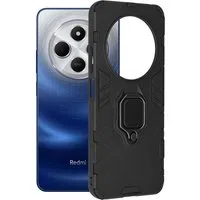 Custodia per Xiaomi Poco C75 / Redmi 14C, Techsuit, Shield, Nera — 3