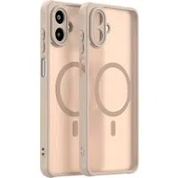 Custodia MagSafe per Samsung Galaxy A07 4G A075, Techsuit, HaloFrost II, Dorata — 3