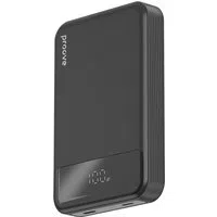 Batteria Esterna Wireless Proove Hoodman, 10000mAh, 20W, PD + FQI, 1 x QI - 1 x USB-C, Nera PBH120010001 — 3