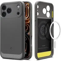 Custodia MagSafe per Apple iPhone 17 Pro Max, Spigen, Rugged Armor, Grigio ACS10264 — 3