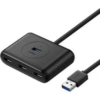 Hub USB UGREEN CR113, 4 x USB-A 3.0, 1m, Nero — 3