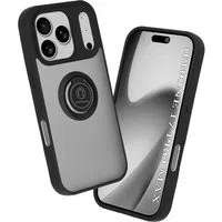 Custodia per Apple iPhone 17 Pro Max, Techsuit, Glinth, Nera — 3