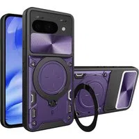 Custodia per Google Pixel 9a, Techsuit, CamGuard Pro, Viola — 3