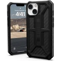 Custodia per Apple iPhone 14, Urban Armor Gear, Monarch Carbon, Nera — 3
