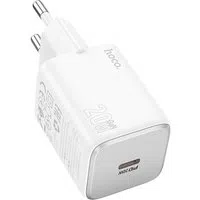 Caricabatterie da Rete HOCO N40, 20W, 3A, 1 x USB-C, Bianco — 3