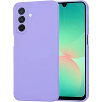 Custodia per Samsung Galaxy A26 A266, Techsuit, SoftFlex, Viola Chiaro — 3