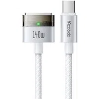Cavo di Ricarica McDodo CA-2071, USB-C - MagSafe 3, 140W, 2m, Bianco — 3