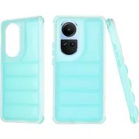 Custodia per Oppo Reno10 / Reno10 Pro, Techsuit, Wave Shield, Turchese — 3