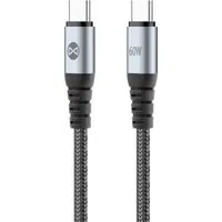 Cavo Dati e Ricarica USB-C - USB-C Forever Braix, 60W, 1m, Nero — 2