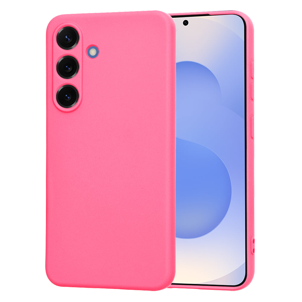 Techsuit Custodia per Samsung Galaxy S25 S931, Techsuit, SoftFlex, Rosa Scuro