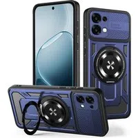 Custodia per Oppo A6 Pro 5G / A6 Pro 4G, Techsuit, RuggedCam, Blu — 3