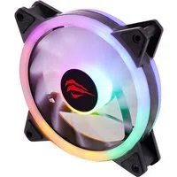 Ventilatore HAVIT F2089, RGB, 1200RPM, 35dB, 1.32W, Nero — 3