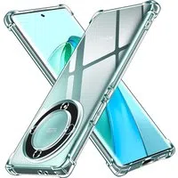 Custodia per Honor Magic5 Lite, Techsuit, Shockproof Clear, Trasparente — 3