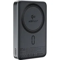Batteria Esterna Wireless Acefast M11, 10000mAh, 30W, PD + FQI, 1 x QI - 1 x USB-C, Nera — 3