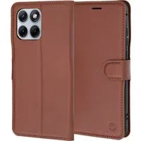 Custodia per Motorola Edge 70 Fusion, Techsuit, Leather Folio, Marrone — 3