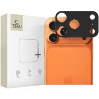Cornice di protezione per la fotocamera posteriore Tech-Protect Camalloy Fit+ per Apple iPhone 17 Pro Max, Alluminio, Nera — 3