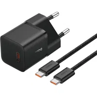 Baseus GaN5 Caricatore di rete con cavo USB-C GaN5, 20W, 3A, 1 x USB-C, nero P10110900113-00 — 3