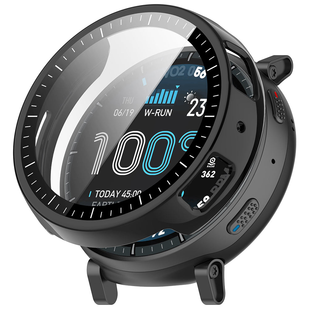 Custodia Techsuit Defense360 Pro per Amazfit Active Max, Nera