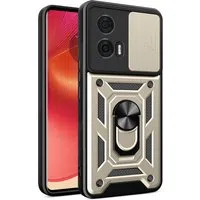 Custodia per Motorola Edge 50, Techsuit, CamShield, Dorata — 3