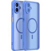 Custodia MagSafe per Samsung Galaxy A07 4G A075, Techsuit, HaloFrost II, Blu — 3