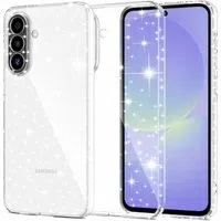 Custodia per Samsung Galaxy A37 5G, Techsuit, SparkleSkin, Trasparente — 3