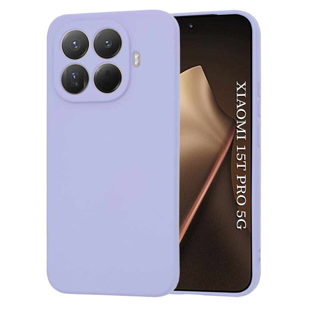 Techsuit Custodia per Xiaomi 15T Pro, Techsuit, SoftFlex, Lilla Chiaro