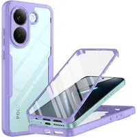 Custodia per Xiaomi Poco X8 Pro, Techsuit, ColorVerse 360, Viola — 3