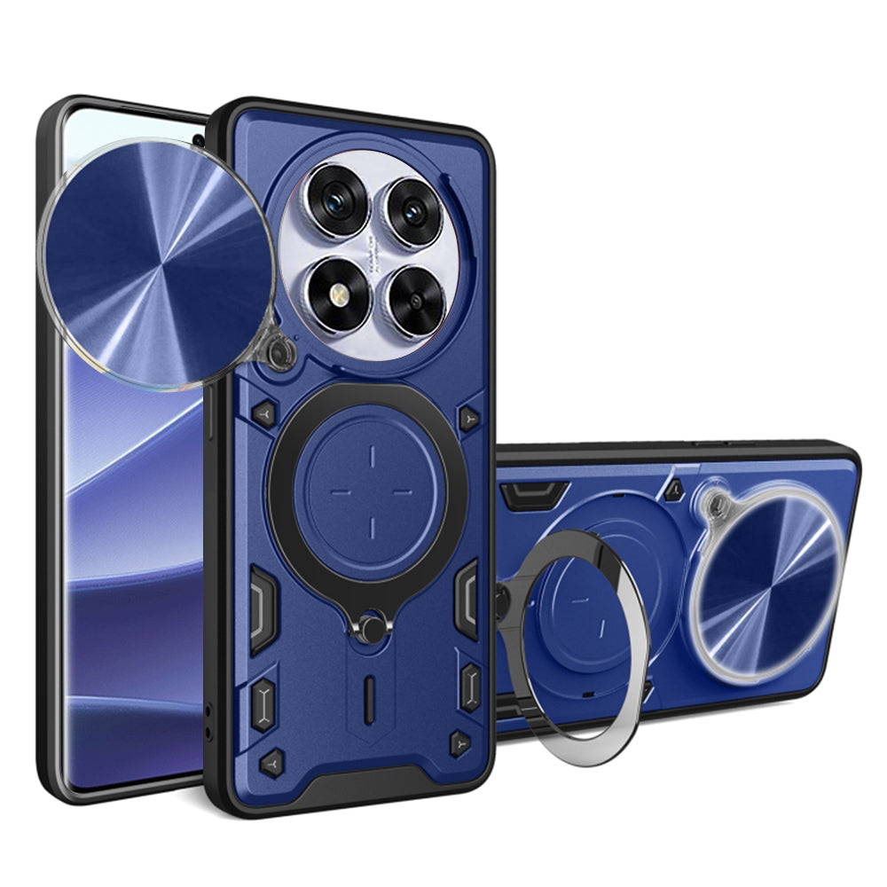 Custodia per Xiaomi Poco X7 / Note 14 Pro 5G, Techsuit, CamGuard Pro, Blu
