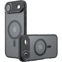 Custodia MagSafe per Apple iPhone 17 Air, Techsuit, PureFrost, Nero Satinato — 3