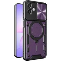 Custodia per Samsung Galaxy A07 4G A075, Techsuit, CamGuard Pro, Viola — 3