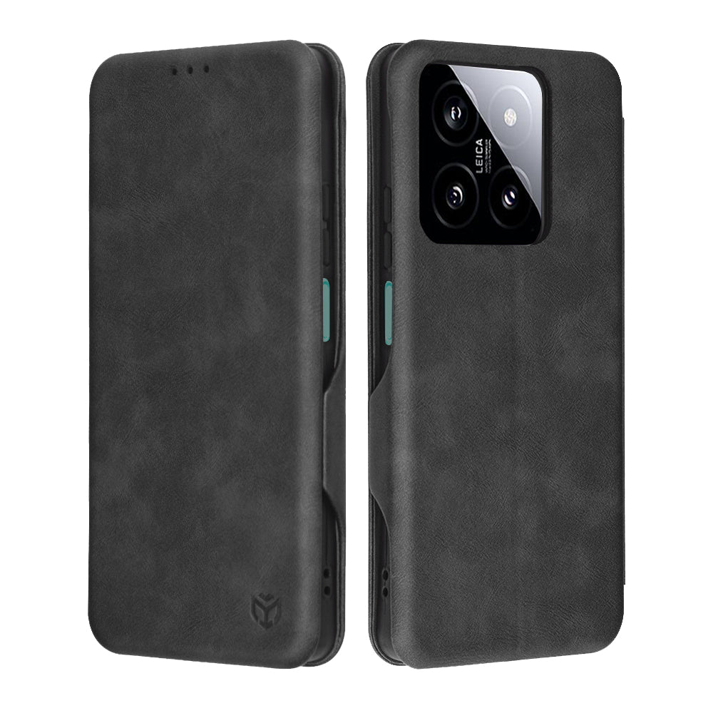 Techsuit Custodia per Xiaomi 14, Techsuit, Safe Wallet Plus, Nera